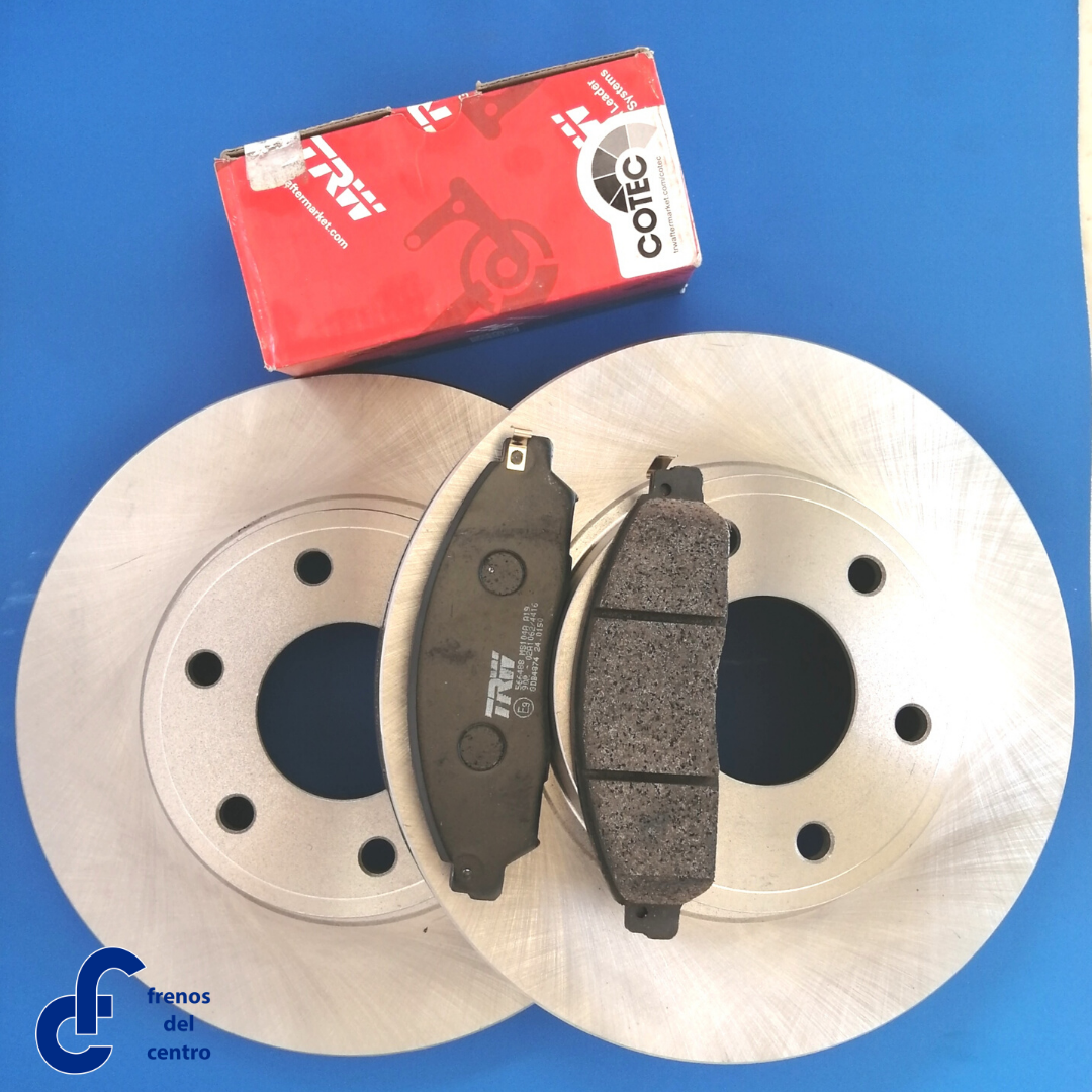 KIT FRENOS DELANTEROS NISSAN "NP300 15-18" "FRONTIER 15-17"
